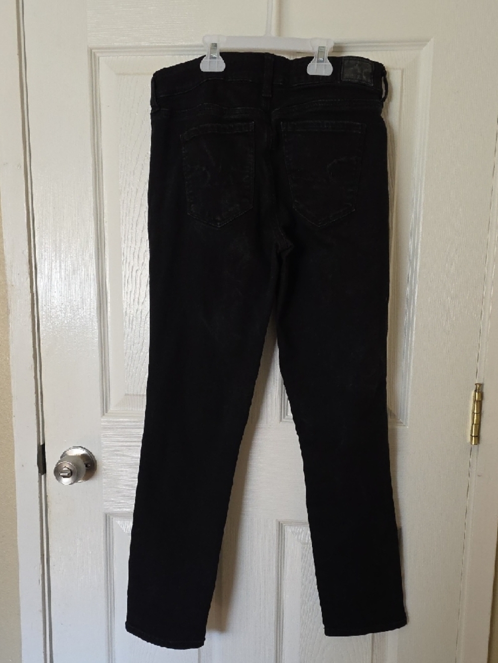 American Eagle Outfitters Blue Flare Jeans + Black Slim Pair - Picture 9 of 14